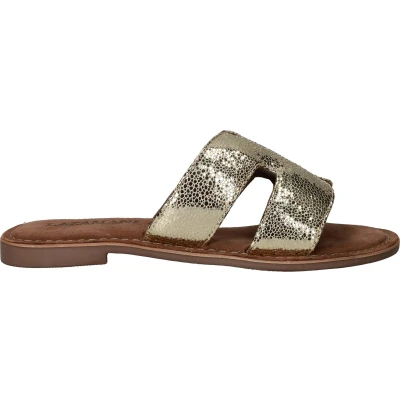 Afbeelding van Lazamani Slippers Dames Goud Maat:37