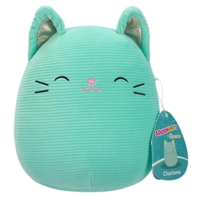 Afbeelding van Squishmallows Squisharoys Charisma De kat 19 cm, officiële Jazwares pluche, superzacht knuffeldier, zeldzaam model 2024