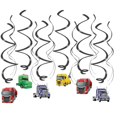 Afbeelding van Trucks Ballonnen 30cm 8 stuks
