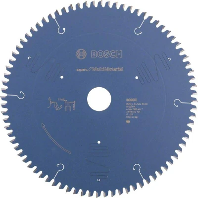 Afbeelding van Bosch Cirkelzaagblad 80 tanden Multi Material Negative TCG 250 x 30 2.4mm