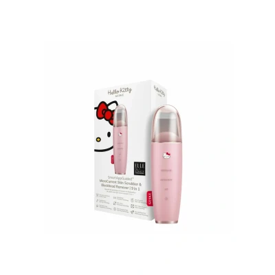 Afbeelding van Geske Microcurrent SKIN Scrubber Blackhead Remover 9 IN 1 Huidverzorgingstool, Maat: One Size, Hello kitty pink