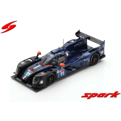 Afbeelding van De 1:43 Diecast Modelcar van Ligier JSP217 4.2L V8 Gibson Team Eurointernational #11 24H LeMans 2020. coureurs waren C. D&#039;Ansembourg / E. Maris en A. Tambay. fabrikant het schaalmodel is Spark. Dit model