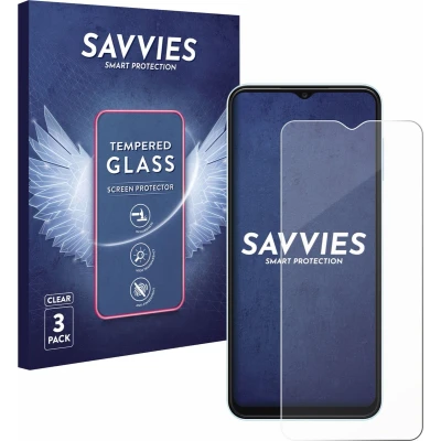 Afbeelding van Savvies Glas Screenprotector voor Samsung Galaxy A13 Gehard Beschermglas 9H (3 Stuks)