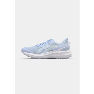 Afbeelding van Asics JOLT 5 Hardloopschoenen voor op de weg, Dames, Maat: 42, Blue fade/lucid yellow Textiel/ synthetisch
