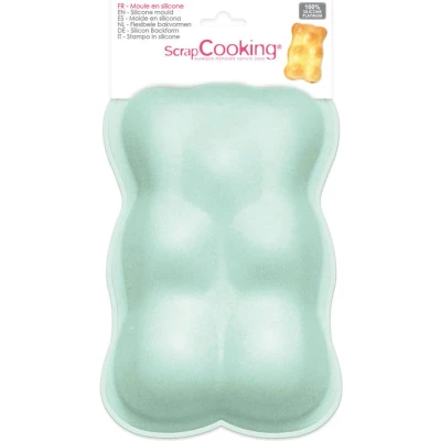 Afbeelding van ScrapCooking Siliconen Mal Teddy Beer Large