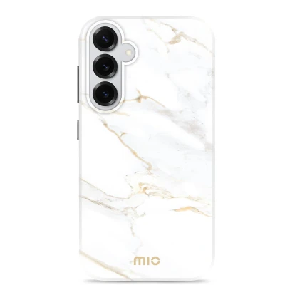 Afbeelding van MIO White Marble Magsafe Compatible for Samsung S25+ 5G
