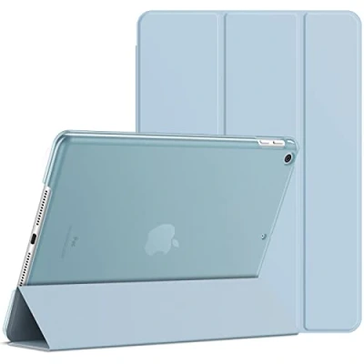 Afbeelding van JETech Hoes voor iPad (9,7 inch, 2018/2017 Model, 6e / 5e Generatie), Smart Cover Automatisch Wekken/Slapen (Lichtblauw)