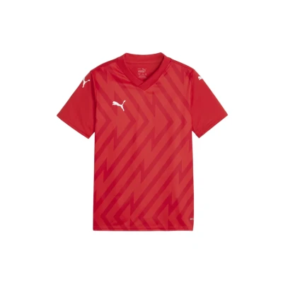 Afbeelding van Puma Teamglory Tshirt print voor kinderen, Maat: 152, Rotweissrot