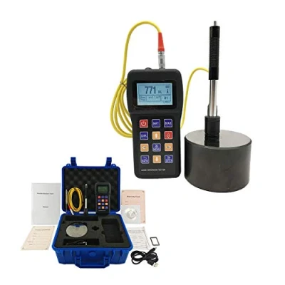 Afbeelding van Draagbare leeb Hardheid Tester Meter Metalen, Durometer Instrument met Sensor 170 tot 960 HLD Metalen HL, HB, HRB, HRC, HRA, HV, HS Standaard D Type Impact Apparaat Testblok voor
