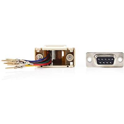 Afbeelding van RJ45 adapter Nedis (D sub 9 pins naar RJ45)