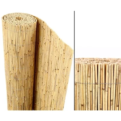 Afbeelding van bambus discount.com Rieten matten Premium Beach, 180 hoog x 600 cm breed, EEN product privacy windbescherming