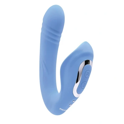 Afbeelding van Evolved Tap And Trust Vibrator Lichtblauw