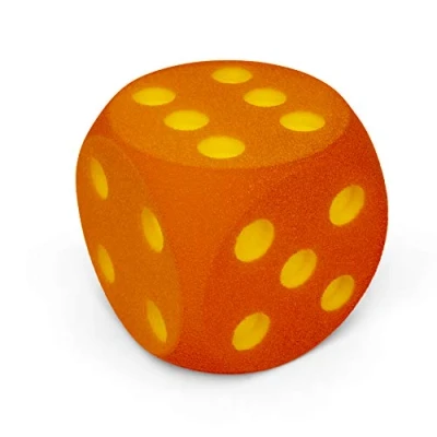 Afbeelding van Volley® Foam Dice 16 cm Soft Cube Oranje