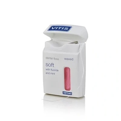 Afbeelding van Vitis Floss Waxed Expanding Fluoride Mint