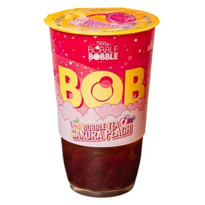Afbeelding van BOB Bubble Tea Sakura Peach 360ML