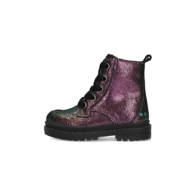 Afbeelding van BunniesJR 225703 996 Meisjes Biker Boots Multicolor Leer Ritssluiting