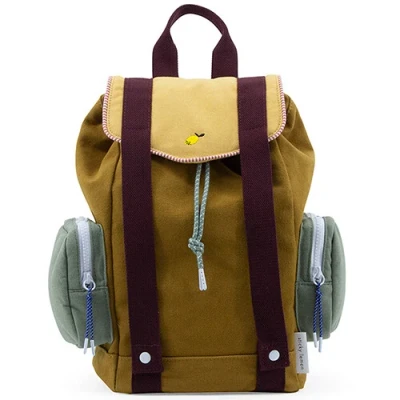 Afbeelding van Sticky Lemon rugtas adventure small khaki green size 20 x 13 34 cm