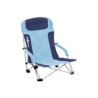 Afbeelding van BRUNNER Strandstoel Bula blauw/lichtblauw