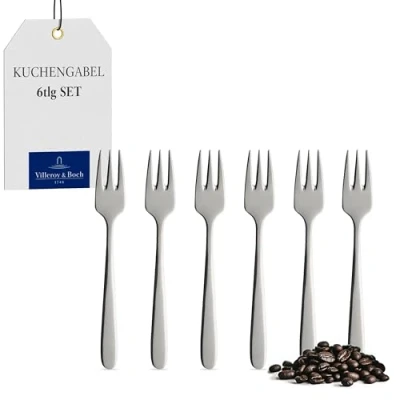 Afbeelding van VILLEROY &amp; BOCH Daily Line Gebaksvork Set/6 15cm