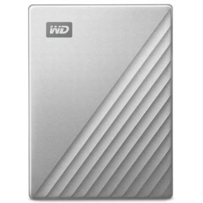 Afbeelding van WD My Passport Ultra for Mac 2 TB Externe harde schijf (2,5 inch) USB C Zilver WDBKYJ0020BSL WESN