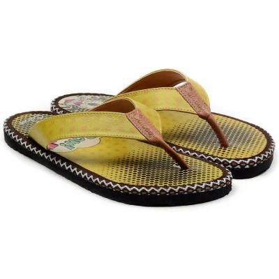 Afbeelding van GOBY Bow Wow Slippers Sandalen Hoge kwaliteit Handmade Maat 39