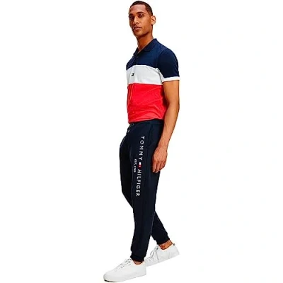 Afbeelding van Tommy Hilfiger LOGO Trainingsbroek, Heren, Maat: XXL, Blue