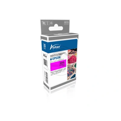 Afbeelding van As16022 Astar Epson T3363 Xp Inkt Magenta Hc Rebuilt 650Pagina&#039;s Chip