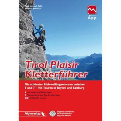 Afbeelding van Tirol Plaisir Kletterführer: Die schönsten Mehrseillängentouren zwischen 5 und 7 mit Touren in Bayern Salzburg App Zugang