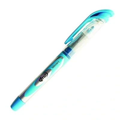 Afbeelding van Pentel SL12 S markeerstiften met vloeibare inkt, 12 stuks, lichtblauw