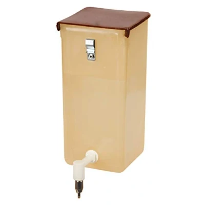 Afbeelding van Bruine drinknippelfles 1 liter
