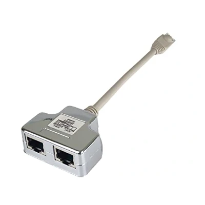 Afbeelding van PremiumCord Modulaire RJ45 verdeler 2 poorten 10 / 100Base T, smd2
