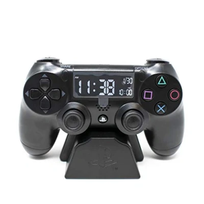 Afbeelding van Playstation Controller Wekker Zwart