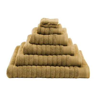 Afbeelding van Heckett &amp; Lane Badhanddoek Bath Prestige Ochre Yellow 60 x 110 cm