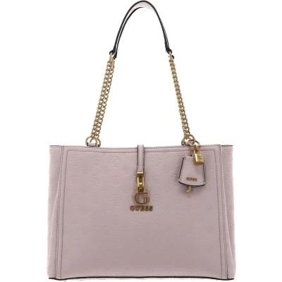 Afbeelding van Guess G James logo Girlfriend Carryall Handtas, Dames, Maat: One Size, Blush