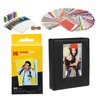 Afbeelding van Kodak 2x3&quot; Premium Zink Paper Starter Kit met fotoalbum