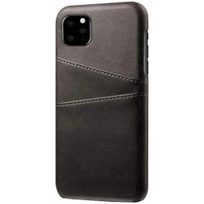 Afbeelding van Casecentive Leren Wallet back case iPhone 12 / Pro black