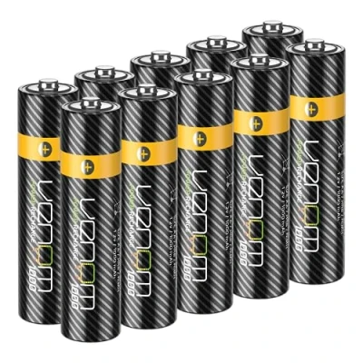 Afbeelding van Venom 10 stuks AA oplaadbare NiMH 1000 mAh 1,2 V batterijen