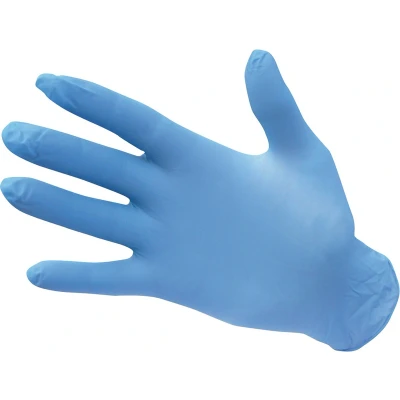 Afbeelding van Poedervrije Nitril Disposable Handschoen maat Small, Blue