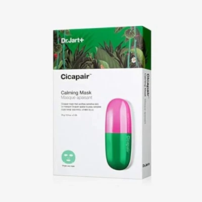 Afbeelding van DR.JART + Cicapair Kalmerend masker (5 stuks) Gevoelige huid kalmerende gezichtsmasker