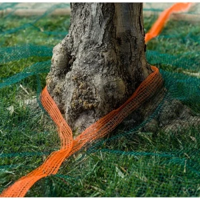 Afbeelding van WERKA PRO 10856 olijfnet 4 x m 50 g/m² groen versterkte randen en hoeken anti uv behandeling ogen van aluminium