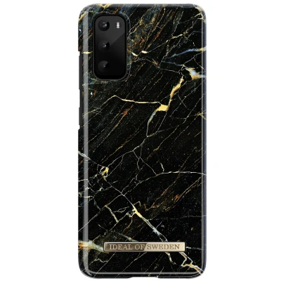 Afbeelding van Samsung Galaxy S20 hoesje iDeal of Sweden Port Laurent Marble (Hardcase)
