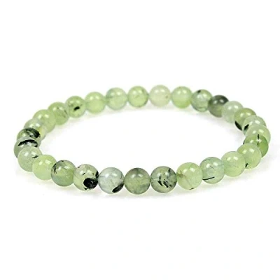 Afbeelding van MJDCB 6 mm Natuurlijke Prehniet Armband Energiegenezende Kralen