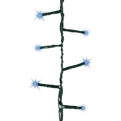 Afbeelding van Lumineo Kerstverlichting twinkle blauw lichtsnoer 16 m binnen/buiten 750 LEDs