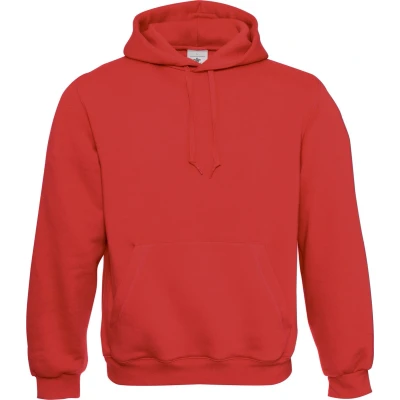 Afbeelding van B&amp;C Hooded Sweatshirt CGWU620 Red