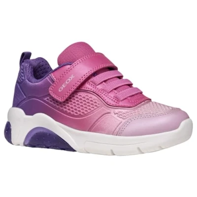 Afbeelding van Geox J Fadinlight Girl C, meisjessneakers, paars/fuchsia, 35 EU