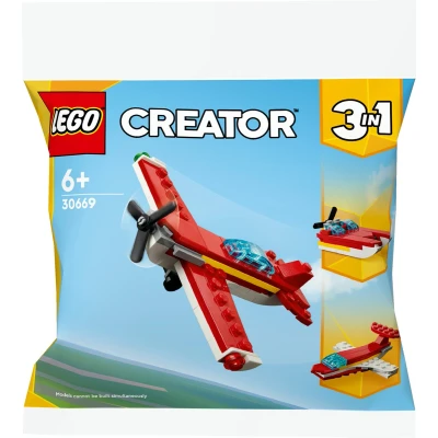 Afbeelding van LEGO Creator Klassiek rood vliegtuig 30669