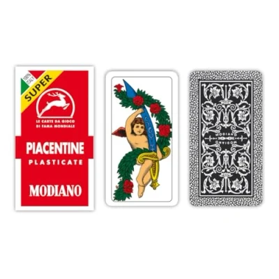 Afbeelding van Modiano Piacentine speelkaarten 81/25 Super, 300051, van 5 tot 99 jaar