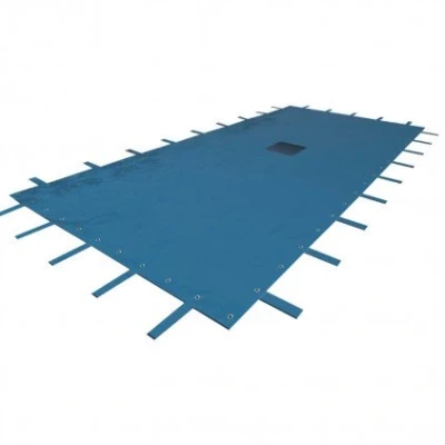 Afbeelding van Provence Outillage 2504 Zwembadzeil, rechthoekig, 6 x 10 m