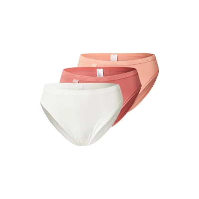 Afbeelding van Sloggi 3P Basic Plus Midi Colored Zalmroze katoen 46 Dames
