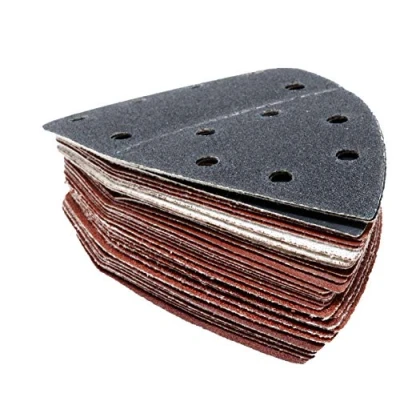 Afbeelding van Parkside set van 30 stuks schuurpapier, schuurbladen voor hout, steen, lak handschuurmachine PHS 160 E5 LIDL IAN 291795, 303400